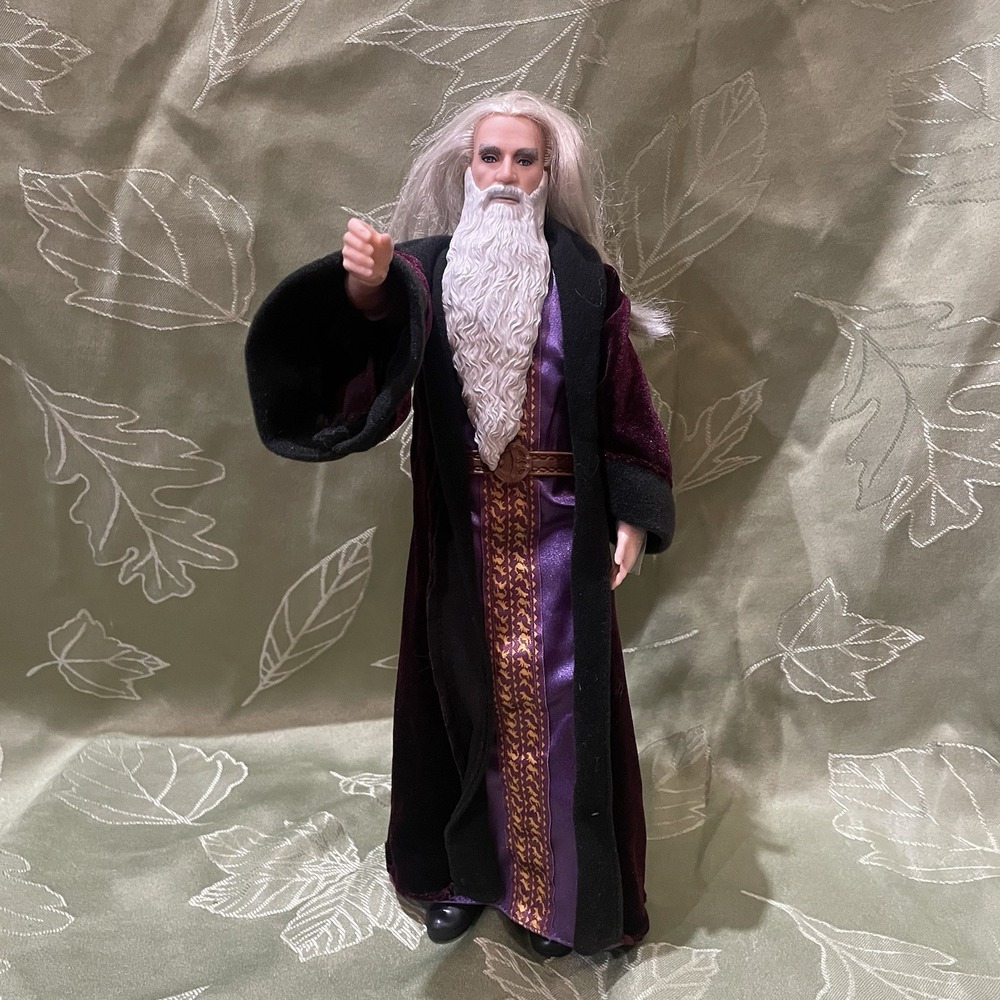 Harry Potter Doll Albus Dumbledore Poseable Figure Wizarding World Mattel 12 in